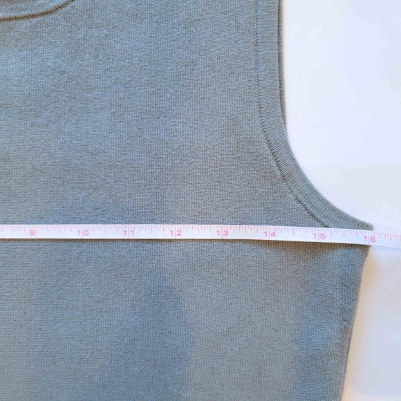 Ann Taylor Factory Sleeveless Peplum Knit Sweater Shell Tank Top XS - Picture 5 of 6